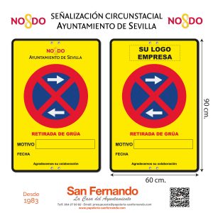 Placas de metacrilato - Papelería San Fernando - La casa del Ayuntamiento